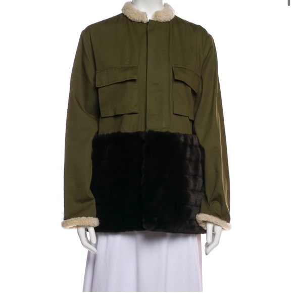 HARVEY FAIRCLOTH
Colorblock Pattern Utility Jacket - Picture 6 of 6